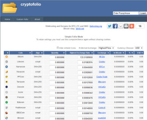 cryptofolio